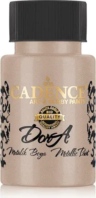 Produktbild von Cadence - Metallic Acrylfarbe - Dora - 50ml Hellbraun