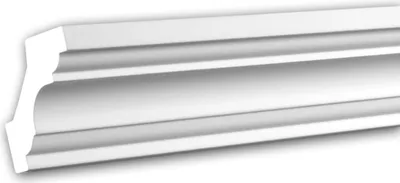 Produktbild von PROFHOME 150115F flexible Eckleiste Stuckleiste aus flexiblem Polyurethan 2 m