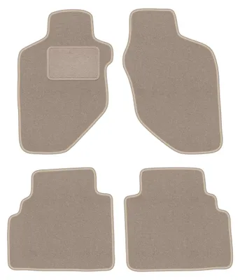 Productafbeelding van Velours automatten voor Opel Frontera B 1998-2006 – 4-delig, beige, op maat – Wielganizator LUX