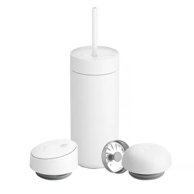 Produktbild von Fellow Carter Zes Kubek+3 nakrętki Biały mat 473ml