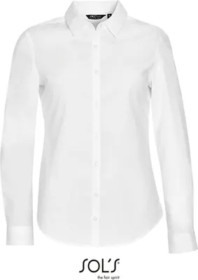 Image de SOL'S Women's Long Sleeve Stretch Shirt Blake