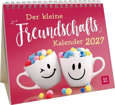 Produktbild von Mini-Kalender 2027: Der kleine Freundschaftskalender