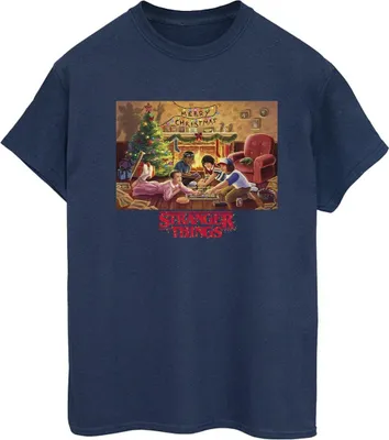 Produktbild von Netflix - "Stranger Things" T-Shirt für Damen BI44213 (XXL) (Marineblau)