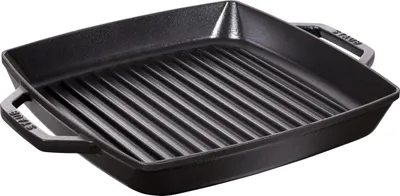 Produktbild von Staub 40511-683-0, Rechteckig, Grillpfanne, Schwarz, Emaille, Eisenguss, Frankreich