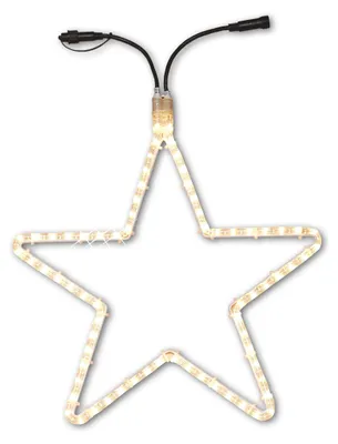 Produktbild von Best Season System Expo "Star-Extra" Ø 28cm, Ropelight klar, für außen, 484-40