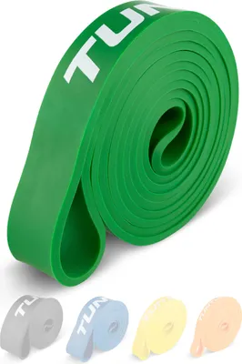 Image de Bande de force powerband moyen pour musculation vert