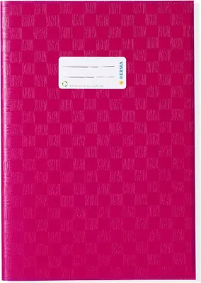 Produktbild von HERMA 7452 2500x Heftschoner PP A4 gedeckt/pink