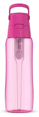 Zdjęcie produktu dla Butelka filtrująca Dafi SOLID 0,7 flamingowa barwiona z filtrem