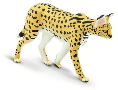 Produktbild von Safari Ltd Servalfigur Gelb From 3 Years Kinder Gelb From 3 Years