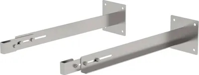 Produktbild von Günzburger Steigtechnik Sonderwandhalter starr Edelstahl 0,8 - 0,9 m - 064273