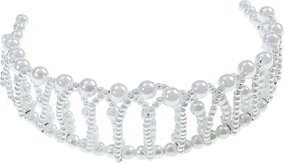 Produktbild von WIDMANN Perlenkrone modellierbar silber