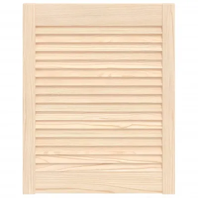 Produktbild von vidaXL Schranktür Lamellen-Design 61,5x49,4 cm Massivholz Kiefer