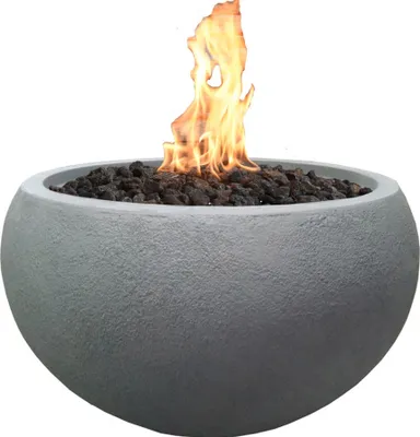 Produktbild von Gas Feuerstelle Marra, Beton-Optik grau, aus Faserbeton