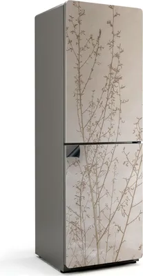 Obrázek produktu pro Křehké větvičky rostlin - Magnetický kryt lednice - Magnetická fólie do kuchyně - dekorace na lednici - samolepicí magnetická tabule - magnetická fólie na dveře lednice - 60x180 cm
