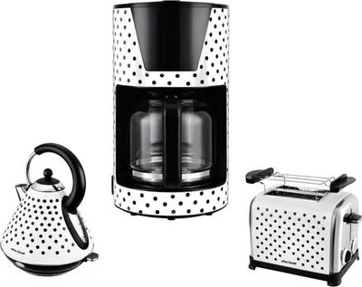 Produktbild von Efbe-Schott Frühstücksset Edelstahl 3-teilig Kaffeemaschine, Toaster und Wasserkocher NEU*36345