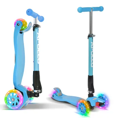 Zdjęcie produktu dla Apollo hulajnoga dla dzieci Kids Whiz LED - w różnych kolorach - niebieski
