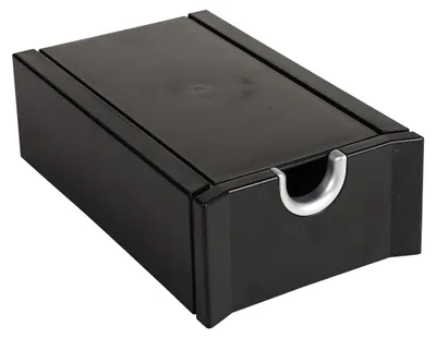 Produktbild von Exacompta 685411D Karteikasten für Visitenkarten Exactive - Schwarz