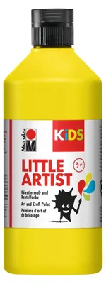 Image de Marabu 3050075019 Marabu KiDS peinture de bricolage Little Artist, 500 ml, jaune