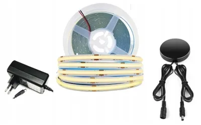Image de Epistar Bandeau LED COB 1m Blanc Interrupteur Caché