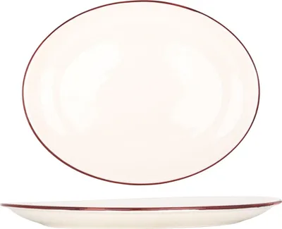 Immagine prodotto di Ciotola Bonna - Linea Burgundy - Porcellana - 31x24 cm