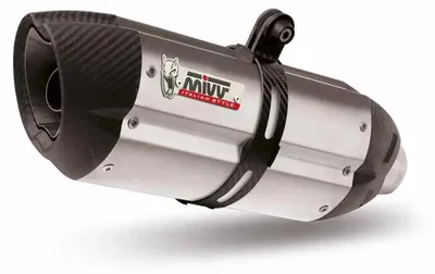 Immagine prodotto di Marmitta Slip-on MIVV Suono omologata in acciaio inox per SUZUKI gsx 650 f