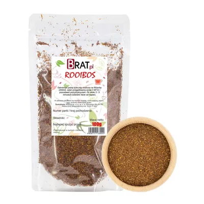Zdjęcie produktu dla Herbata Rooibos 100g Brat.pl
