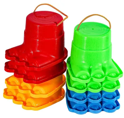 Produktbild von Kinder Balance Stelzen – Monsterfüße Spielzeug für Gleichgewicht und Koordination, Indoor & Outdoor