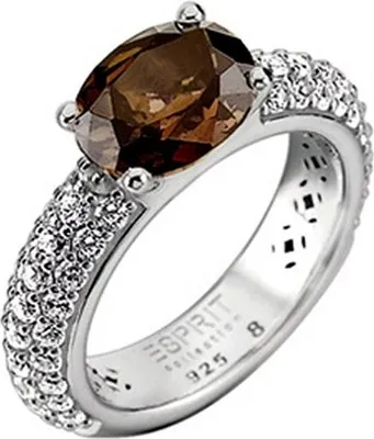 Produktbild von Esprit Collection Damen Ring Silber Amorbess Gr.18 ELRG91652B180