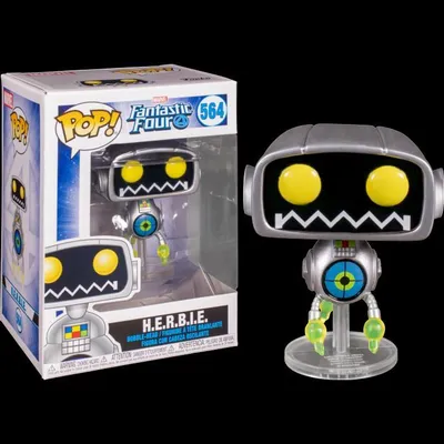 Image de Marvel Fantastic Four - H.E.R.B.I.E. 564 - Funko Pop - Figurine en vinyle