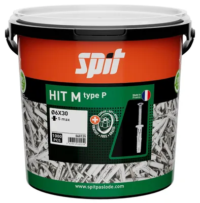 Image de Cheville à frapper HIT-MP 6x30 seau de 1000 - SPIT - 060125