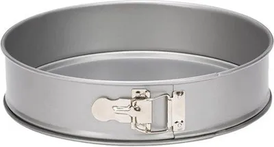 Productafbeelding van Famanu springvorm, diameter 24 cm, met antiaanbaklaag - Zilverkleurig