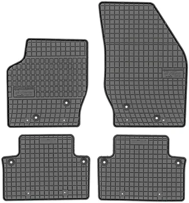 Image de Tapis de sol FROGUM ET0944 - Volvo XC90 2002-2014, VLV, avant et arrière - INSTALLATION