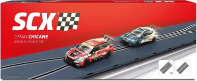 Immagine prodotto di Set Scalextric Gran Chicane, telecomando, rosso. Colore: rosso. Taglia unica