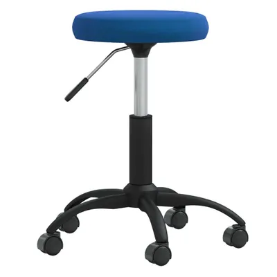 Immagine prodotto di vidaXL Sedia da ufficio girevole in velluto blu