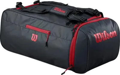 Immagine prodotto di Borsa da tennis Wilson Duffle Bag nero/rosso
