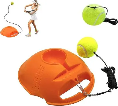 Produktbild von Famanu Tennis Trainer Set - Trainer Basis mit 2 Rückprallbällen