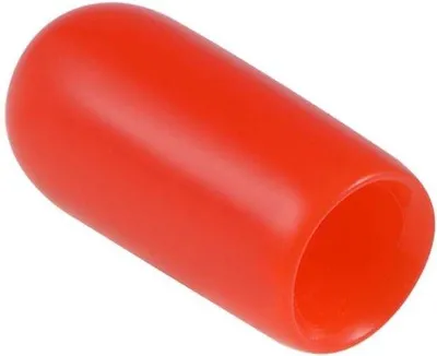 Image de Protège-écouteurs en silicone - Étui de protection rouge avec coque