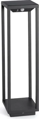 Produktbild von Faro 70774, Außensockel-/Pfostenbeleuchtung, Dunkles Grau, Aluminium, IP54, III, 2,2 W