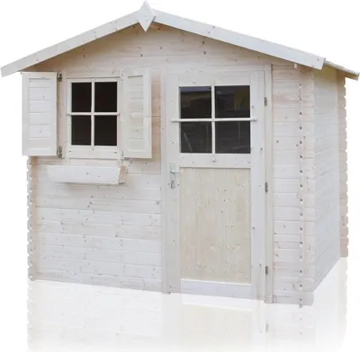 Produktbild von Gartenhaus Krems - 2,90 x 2,40 Meter aus 19 mm Blockbohlen