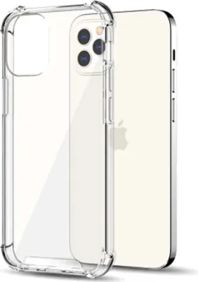 Immagine prodotto di Custodia per cellulare adatta per iPhone 12 Mini trasparente - Custodia in silicone TPU antiurto con paraurti - Smartphonica