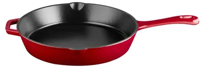 Produktbild von APS 88341 Pfanne 5 STARS - Gusseisen emailliert, Ø 29 cm (Innen Ø Boden: 25 cm) 2 Liter, induktionsgeeignet, ohne Deckel
