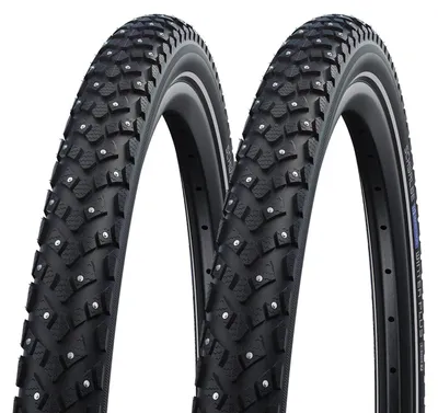 Produktbild von Schwalbe Marathon Winter Plus Reifen 28x1.6 700x40 Reflex 208 Spikes