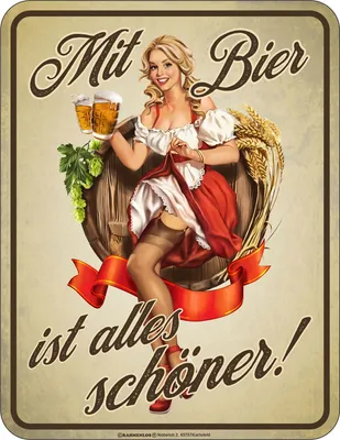 Produktbild von Bier - Fun-Schilder - alles schöner
