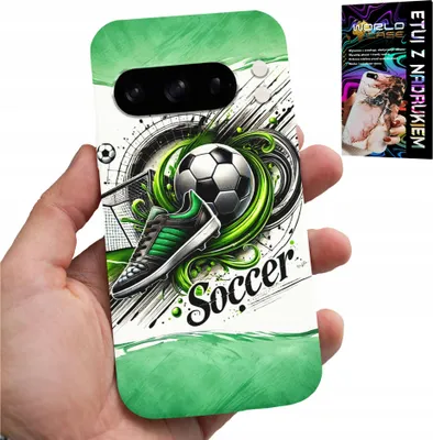 Obrázok produktu pre Puzdro pre Google Pixel 8 Pro – futbalové puzdro + ochrana displeja