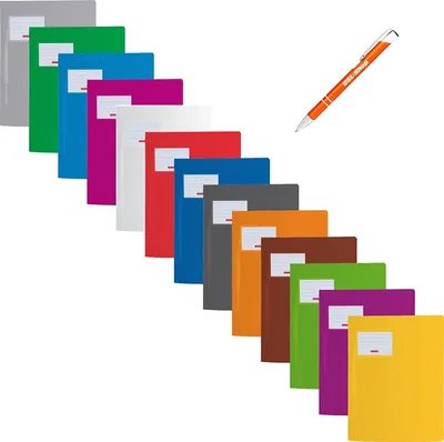Produktbild von 13x Brunnen Fact Schnellhefter 1020150 + Kugelschreiber