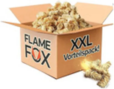 Produktbild von Flame Fox Anzündwolle Kaminanzünder Brennwolle in versch. Größen