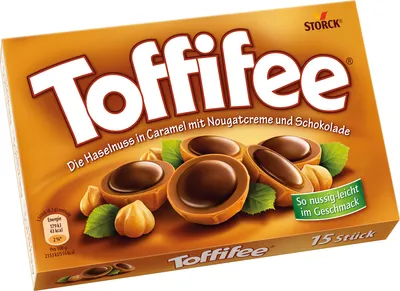 Produktbild von Toffifee Haselnuss in Karamell mit Nougatcreme und Schokolade 125g