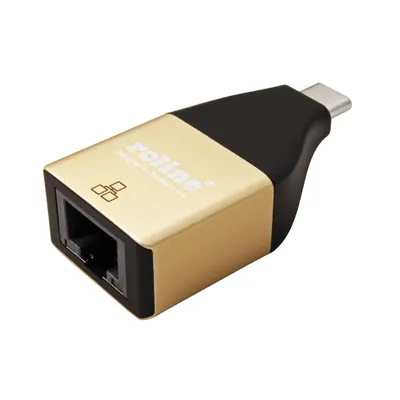 Produktbild von ROLINE GOLD USB 3.2 Gen 2 zu Gigabit Ethernet Konverter