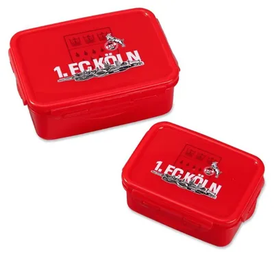 Produktbild von 1. FC Köln Brotdose "Skyline" 2er Set