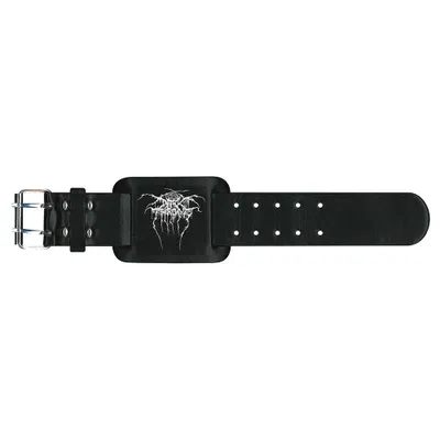 Produktbild von Darkthrone - Logo Leder Armband